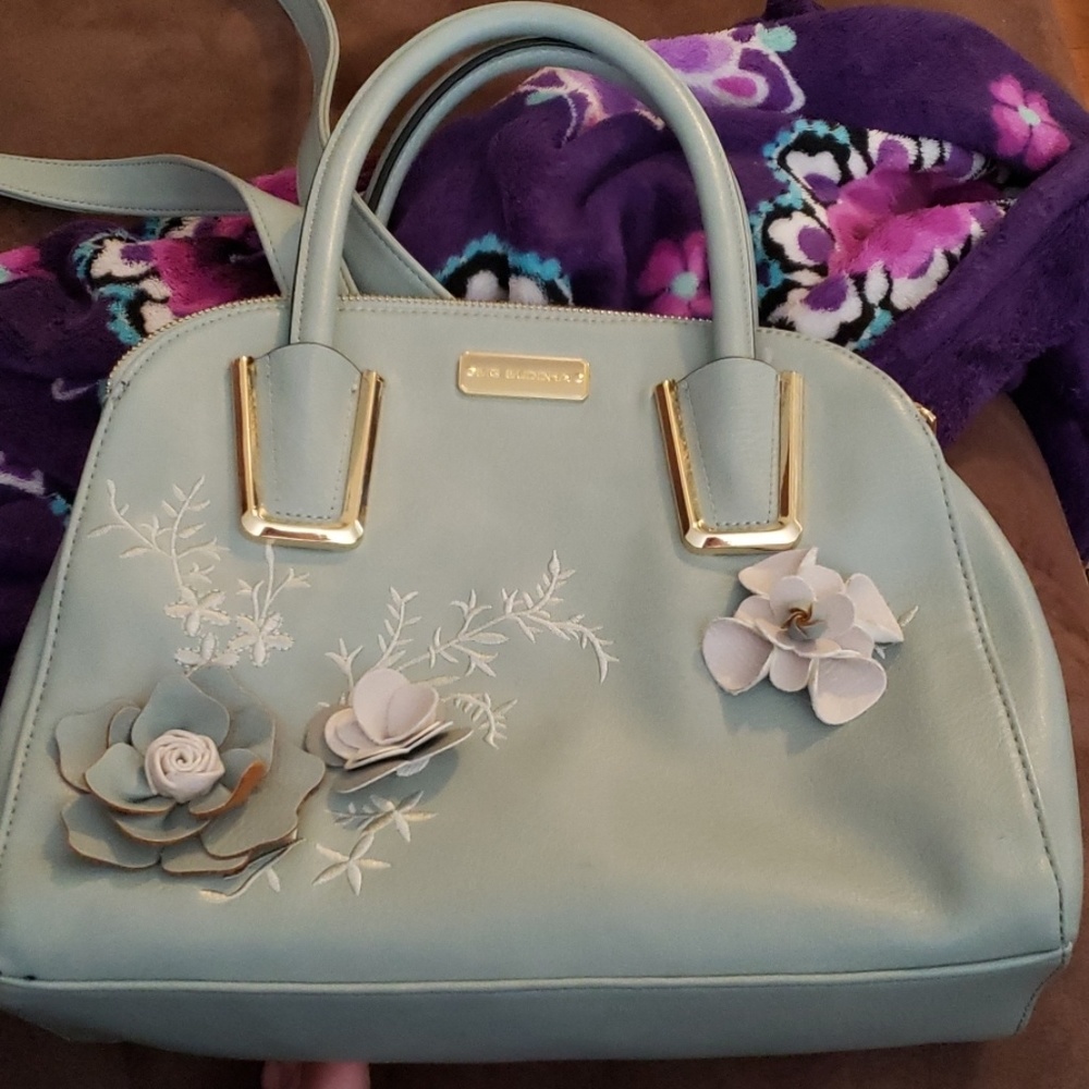 Floral Crossbody Satchel